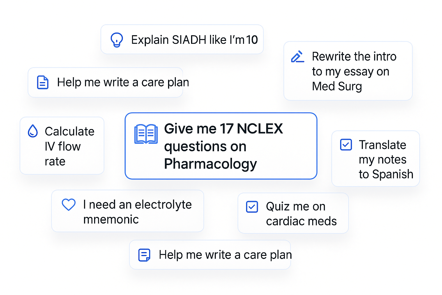 Example prompts