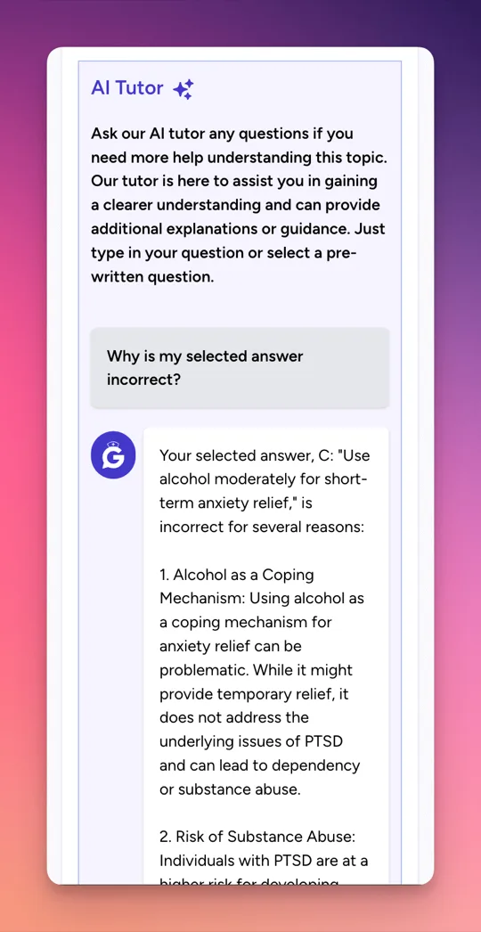 Ask Follow-Up Questions