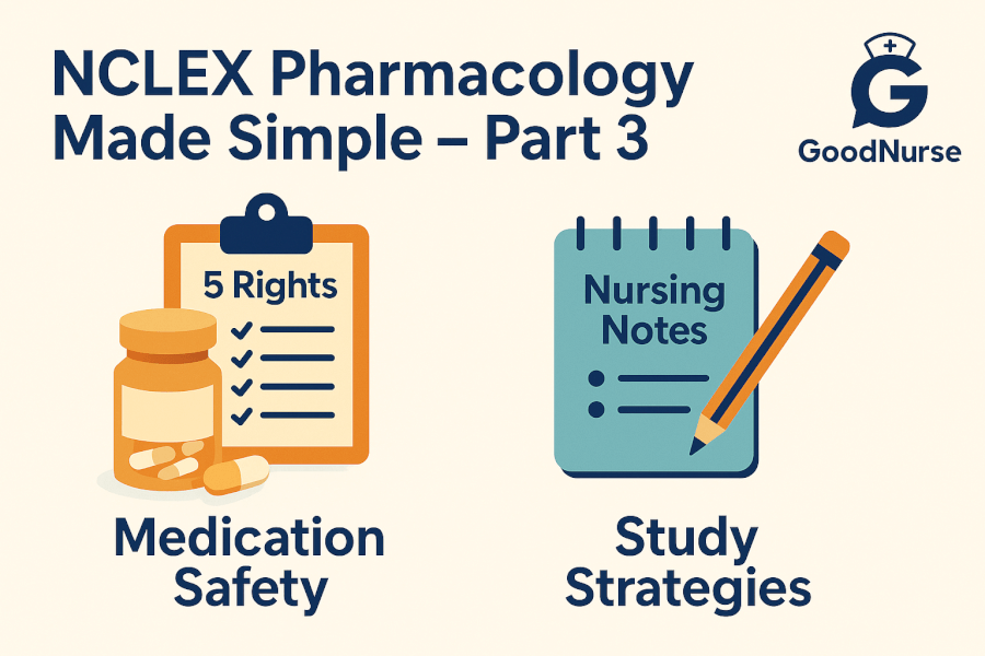 NCLEX Pharmacology Made Simple: Essential Review of Drugs, Calculations, and Key Concepts (Part 3 of 3)