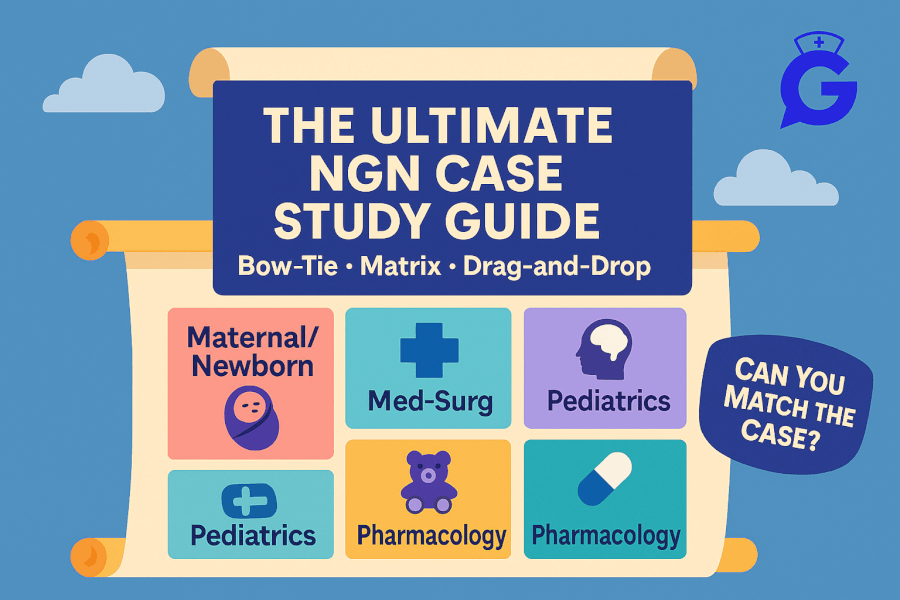 The Ultimate Guide of Next Gen NCLEX (NGN) Case Studies (2025): 25 Free Examples with Answers