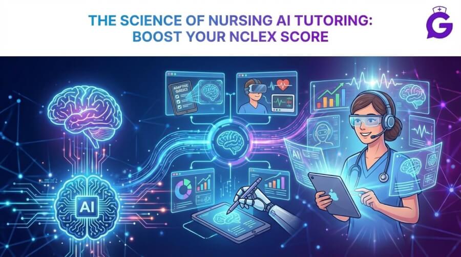 The Science of AI Tutoring: How Personalized Algorithms Improve NCLEX Scores